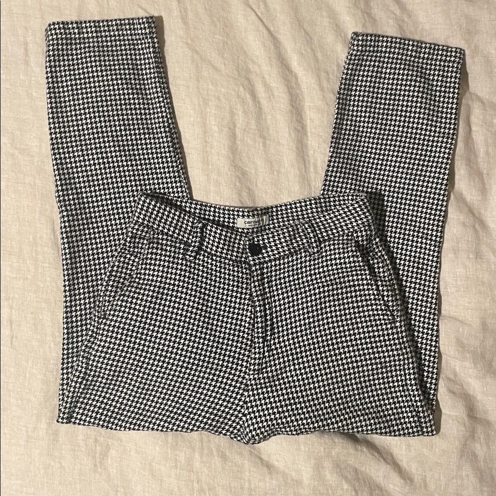 Carhartt WIP Norvall black and white pant size 8